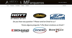 Desktop Screenshot of mfarqueros.com